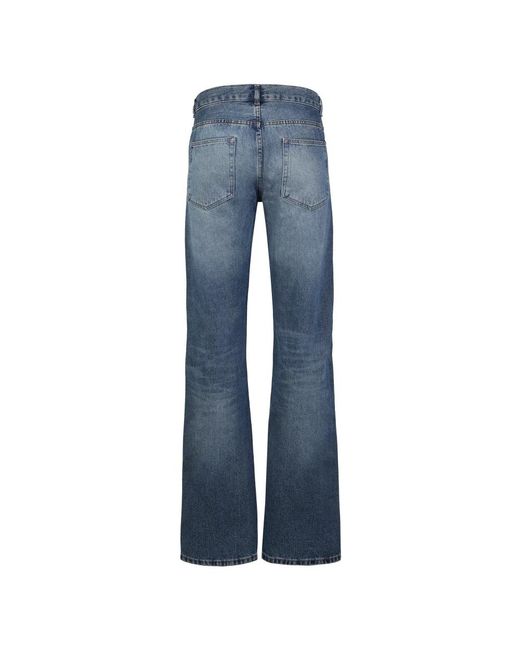 A.P.C. Jeans ,Blauw ,Katoen Rescue Straight Leg Jeans in het Blue voor heren
