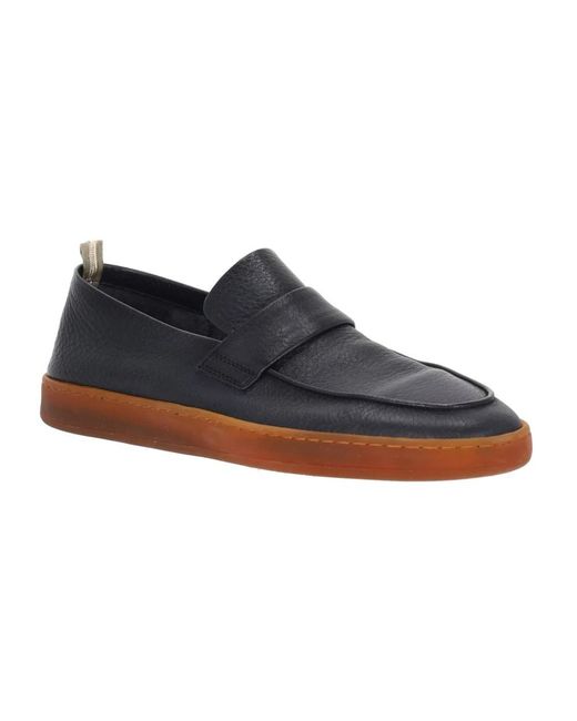 Officine Creative Blue Loafers for men