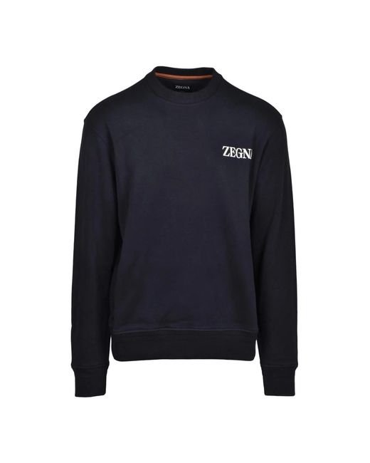 Sweatshirts di Zegna in Blue da Uomo