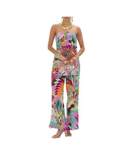 Camilla Red Jumpsuits