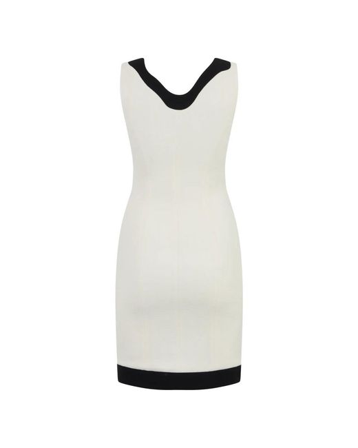 Moschino Elegant Jurk in het White