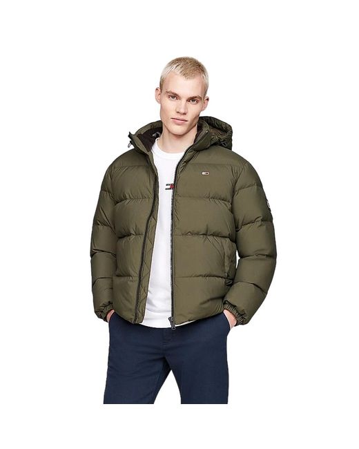 Tommy Hilfiger Green Winter Jackets for men
