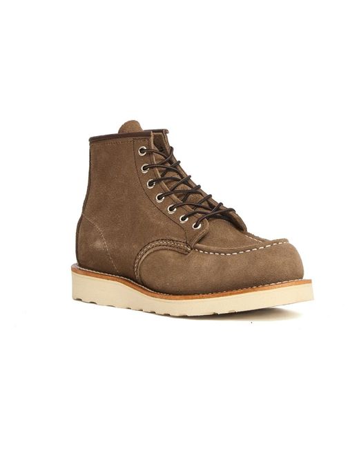 Red Wing Brown Lace-Up Boots for men