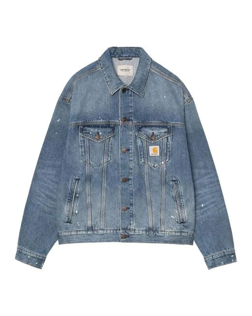 Carhartt Helston Jacket in het Blue voor heren