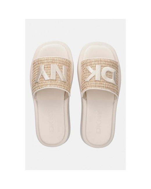 Sliders DKNY en coloris Natural