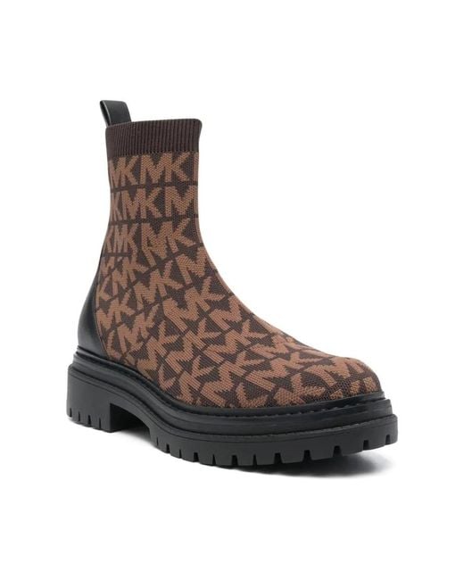 Michael Kors Brown Ankle Boots