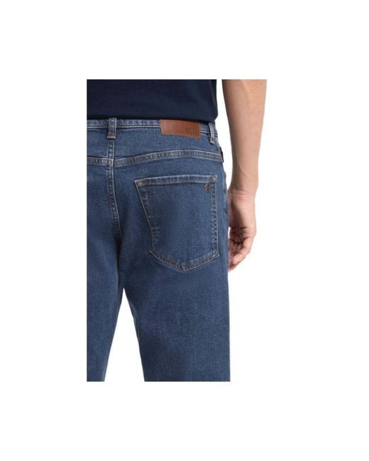 HUGO Blue Slim Fit Jeans for men