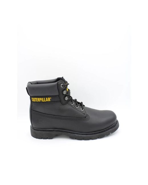 Lace-Up Boots Caterpillar de hombre de color Black