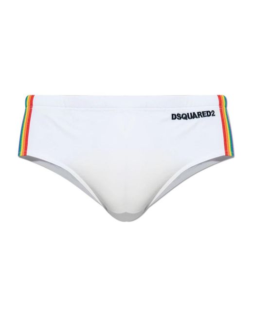 DSquared² White Beachwear for men