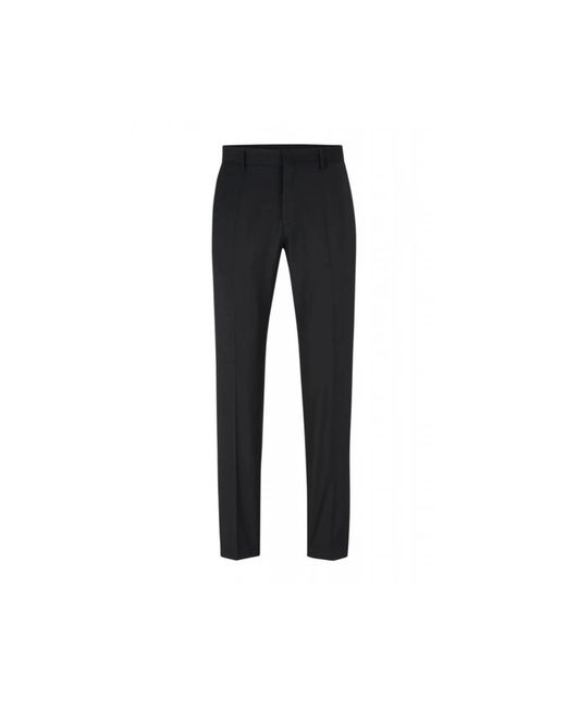 Boss Black Suit Trousers for men