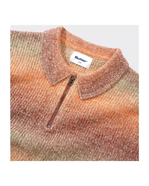 Round-Neck Knitwear Butter Goods pour homme en coloris Brown