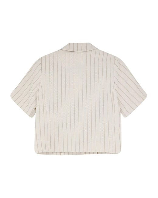 Max Mara Natural Shirts