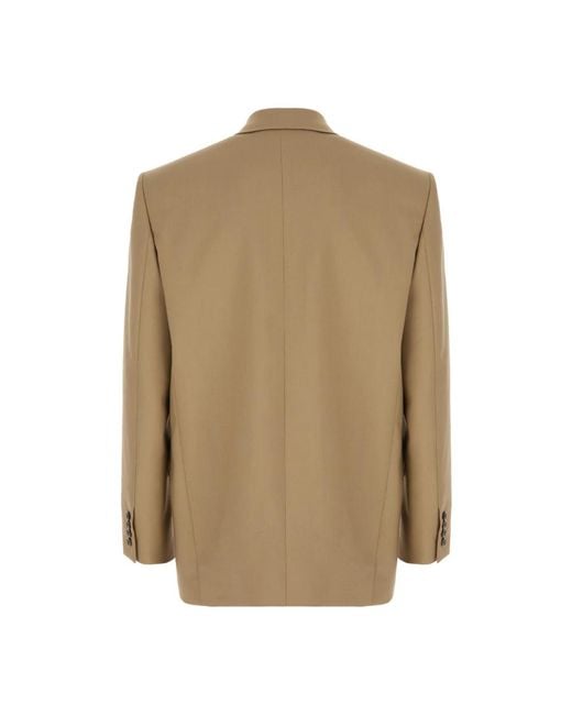 Saint Laurent Natural Blazers for men