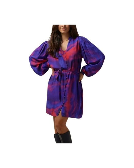 Freebird by Steven Wrap Dresses in het Purple