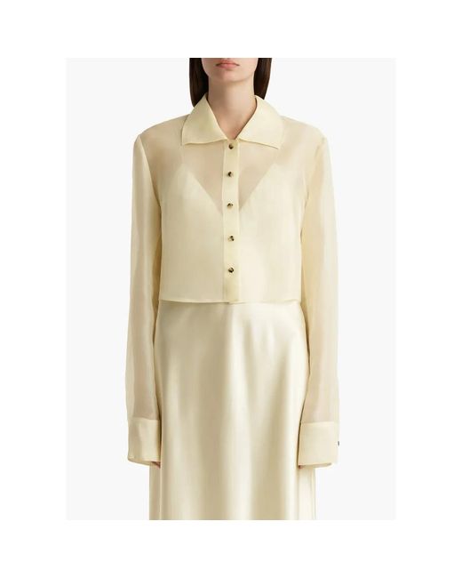 Khaite Yellow Shirts