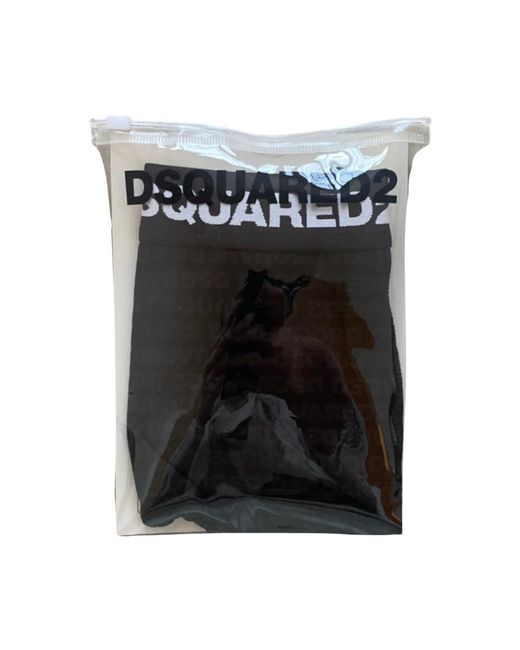 DSquared² Black Bottoms for men