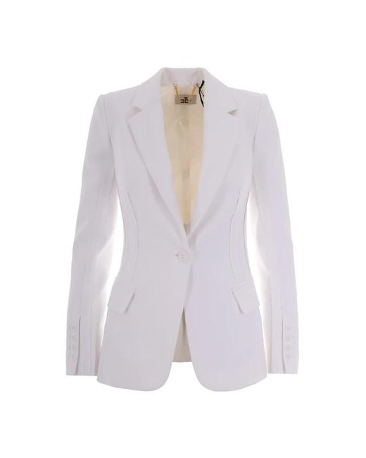 Elisabetta Franchi Blue Blazers