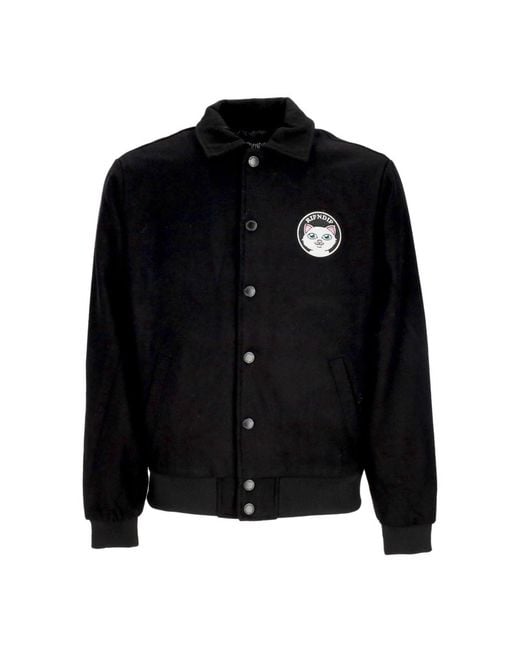 RIPNDIP Black Light Jackets for men