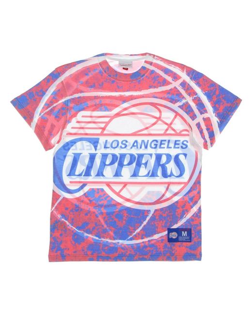 T-Shirts di Mitchell & Ness in Pink da Uomo