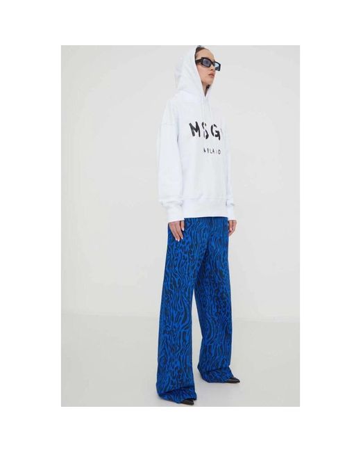 Hoodies di MSGM in Blue
