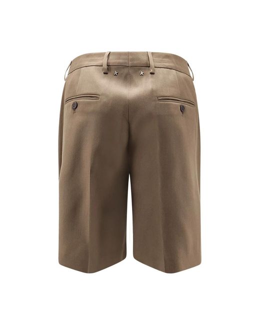 Golden Goose Deluxe Brand Brown Casual Shorts for men