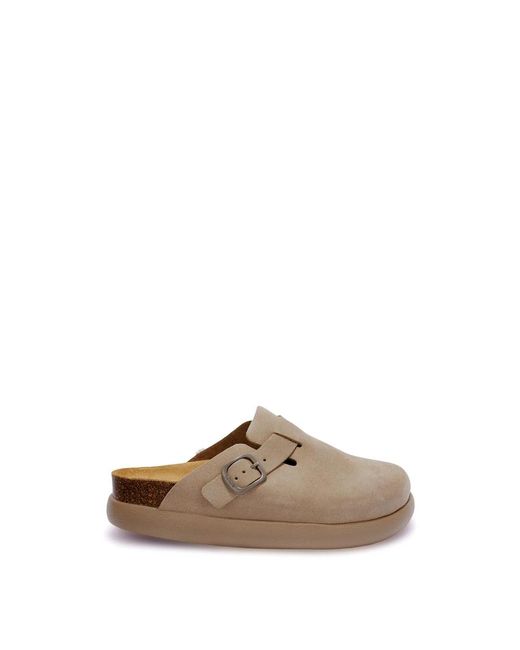 Mules Scholl en coloris Brown
