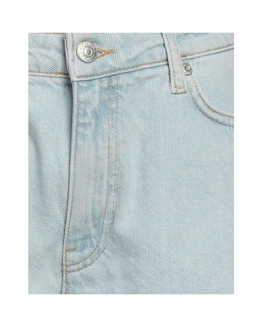 Chiara Ferragni Blue Denim Shorts