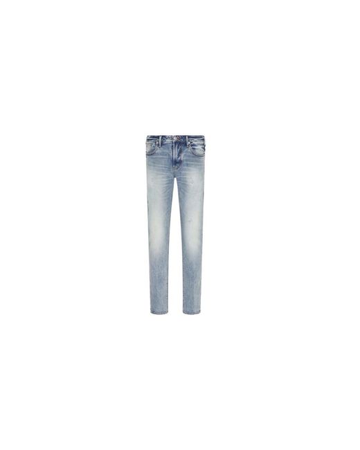 Emporio Armani Blue Slim Fit Jeans for men