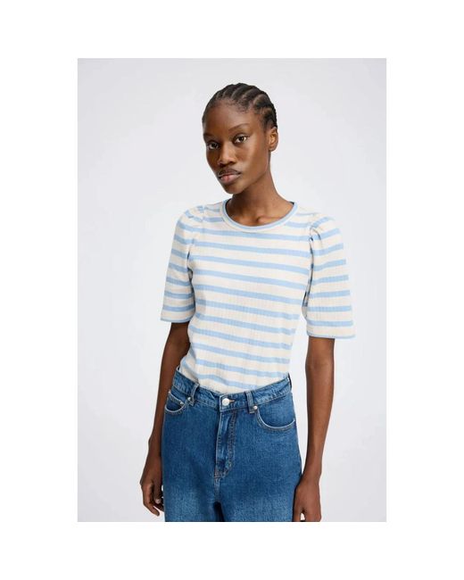 T-Shirts Munthe de color Blue
