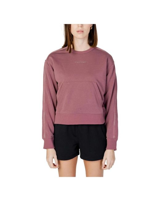 Calvin Klein Purple Sweatshirts