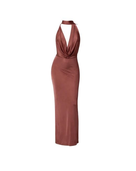 Amazuìn Red Maxi Dresses