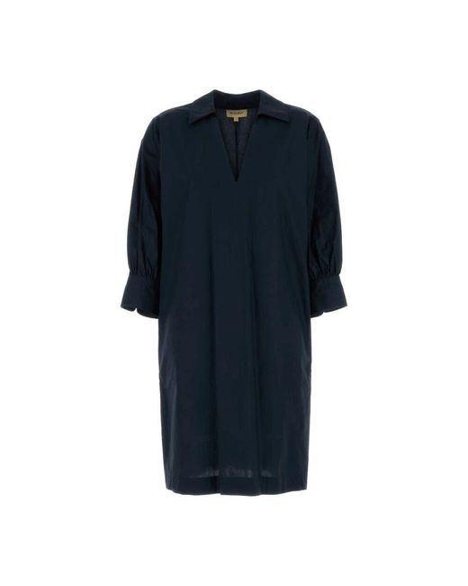 Woolrich Blue Popeline Kleid