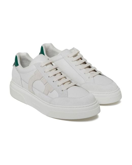 Ferragamo Gray Sneakers for men