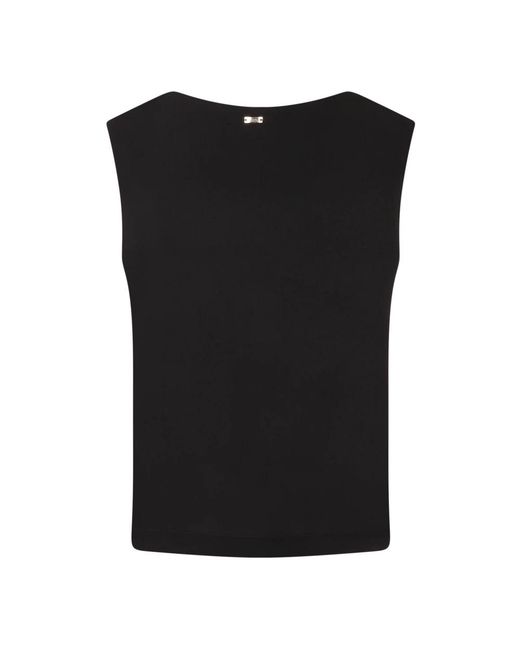 Herno Sleeveless Top in het Black