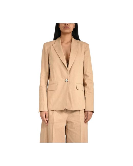 Pinko Natural Blazers