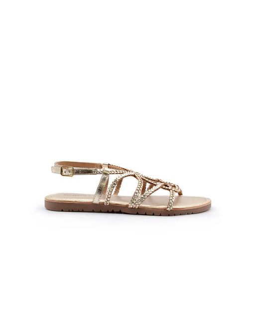 Flat Sandals di Gioseppo in Brown