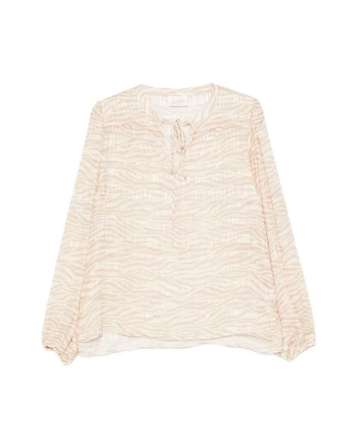 Mc2 Saint Barth Natural Blouses