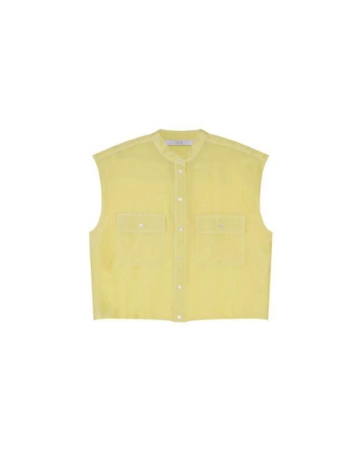 Tela Overhemden ,Geel ,Samba Shirt in het Yellow