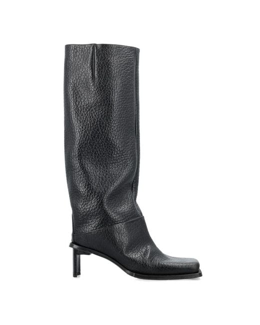 Miista Black High Boots