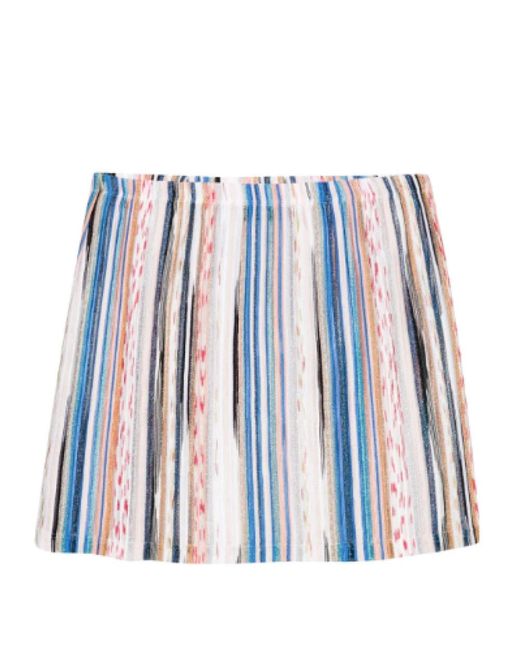 Missoni Blue Short Skirts