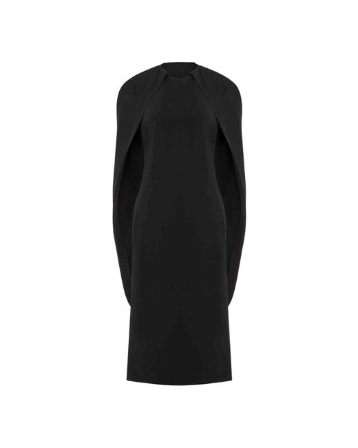Robe Noire Metrostyle Midi, Manches Courtes, Taille 4 - Très Bon état