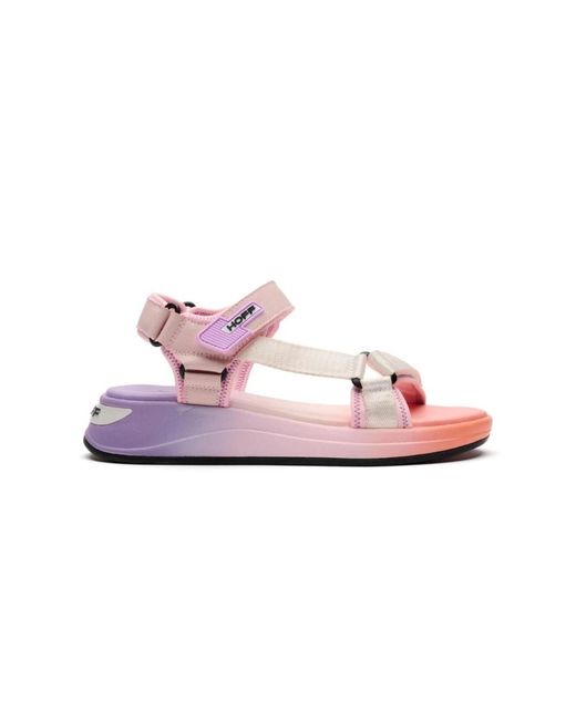 HOFF Schoenen ,Veelkleurig ,Tropische Comfortsandaal in het Pink