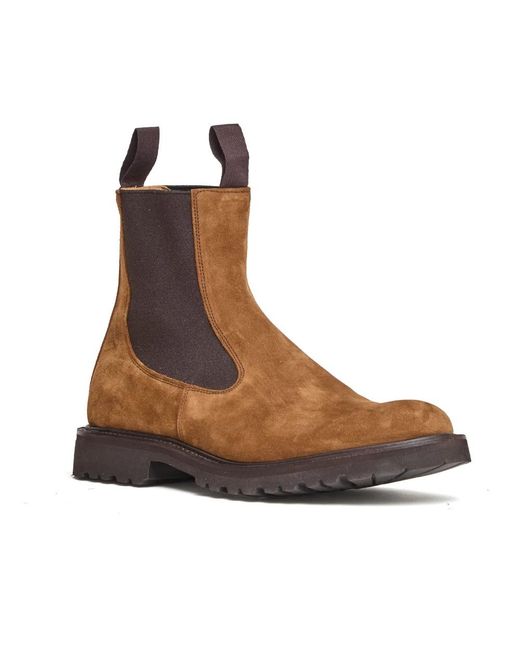 Tricker's Brown Chelsea Boots for men