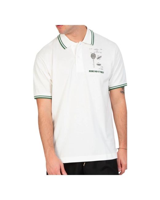 Lacoste Klassisches polo shirt in White für Herren