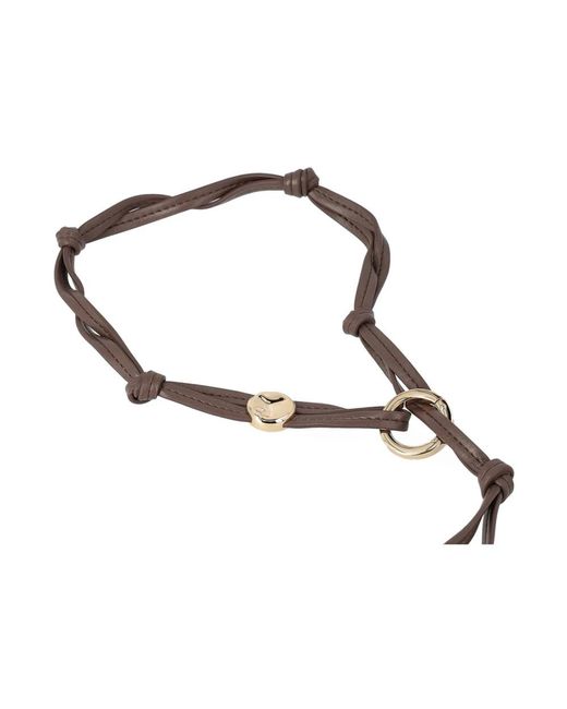 Necklaces Max Mara de color Metallic