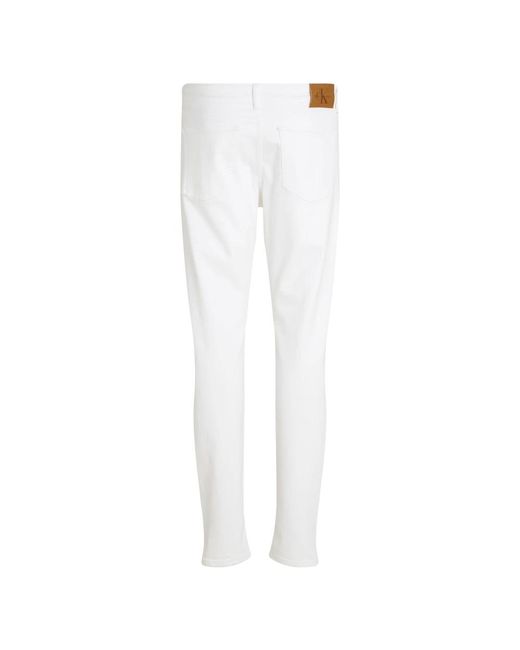 Slim-Fit Jeans Calvin Klein de hombre de color White