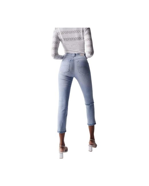Salsa Jeans Blue Cropped Jeans