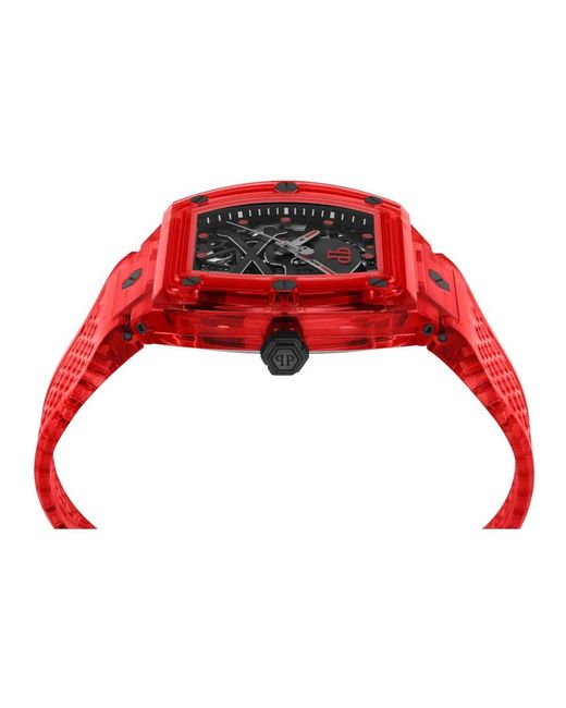 Watches di Philipp Plein in Red da Uomo