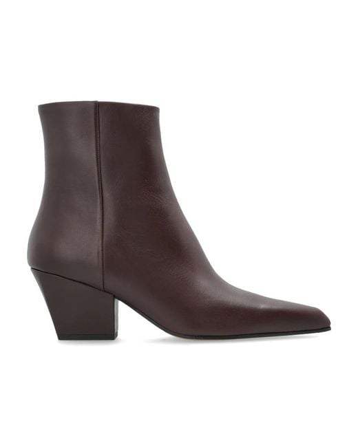 Paris Texas Brown Heeled Boots