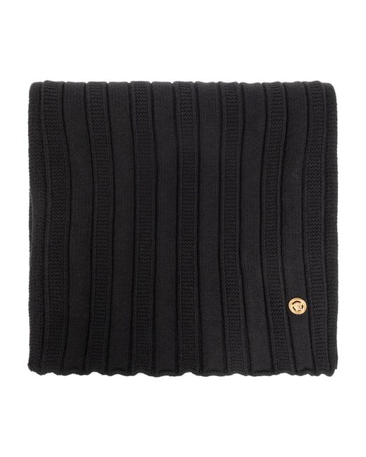 Versace Accessoires ,Zwart ,Wol Wollen Sjaal in het Black voor heren